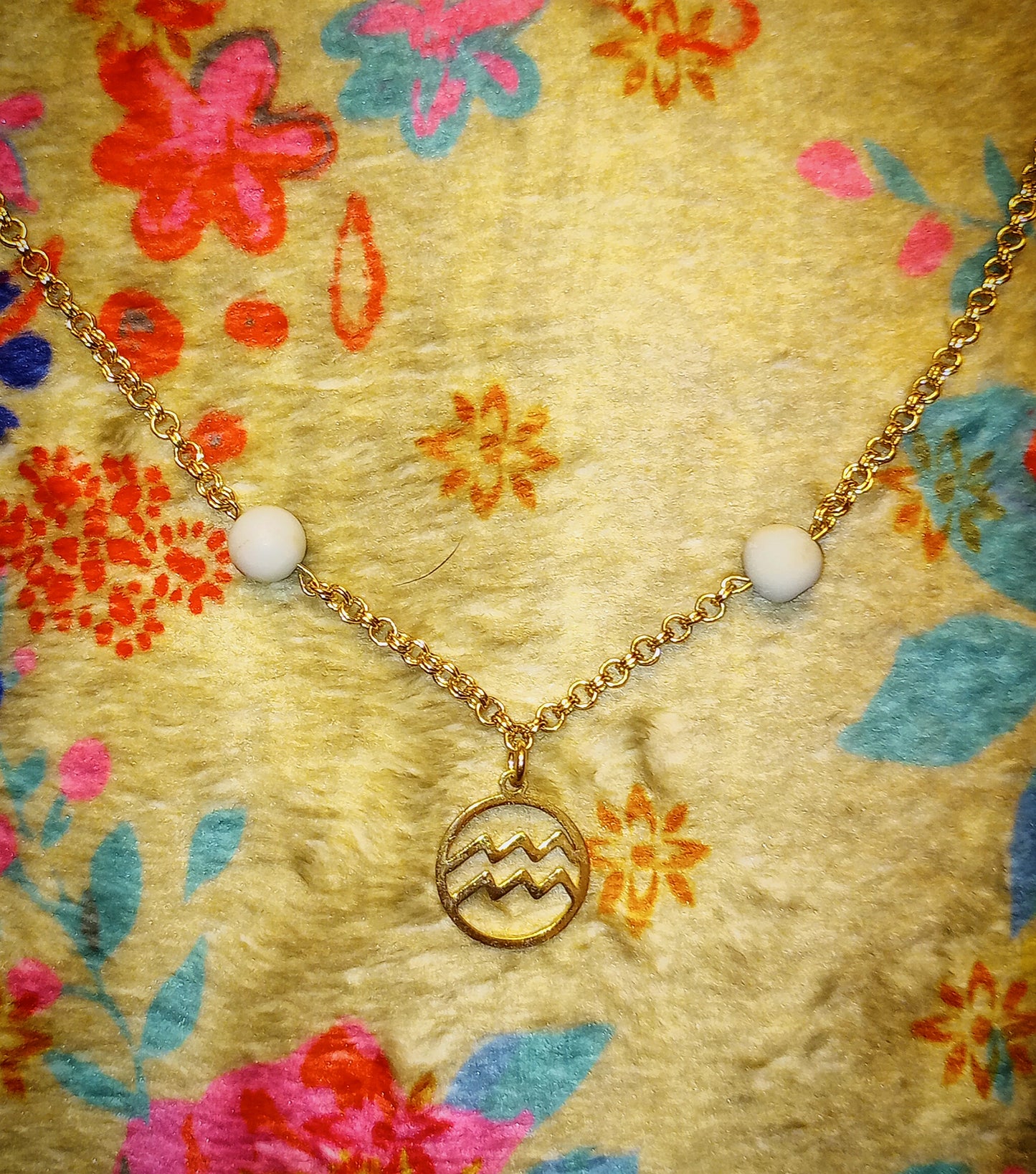 Aquarius Zodiac Necklace ♒