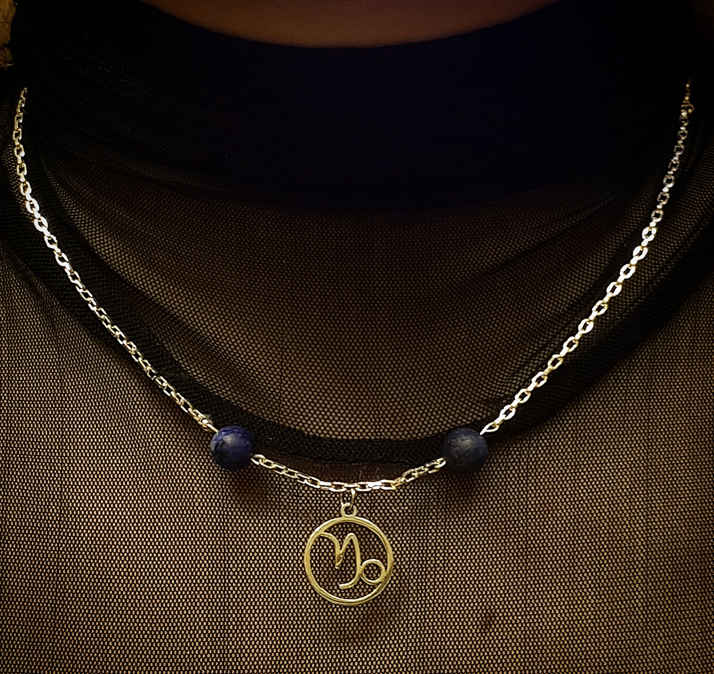 Capricorn Zodiac Necklace ♑