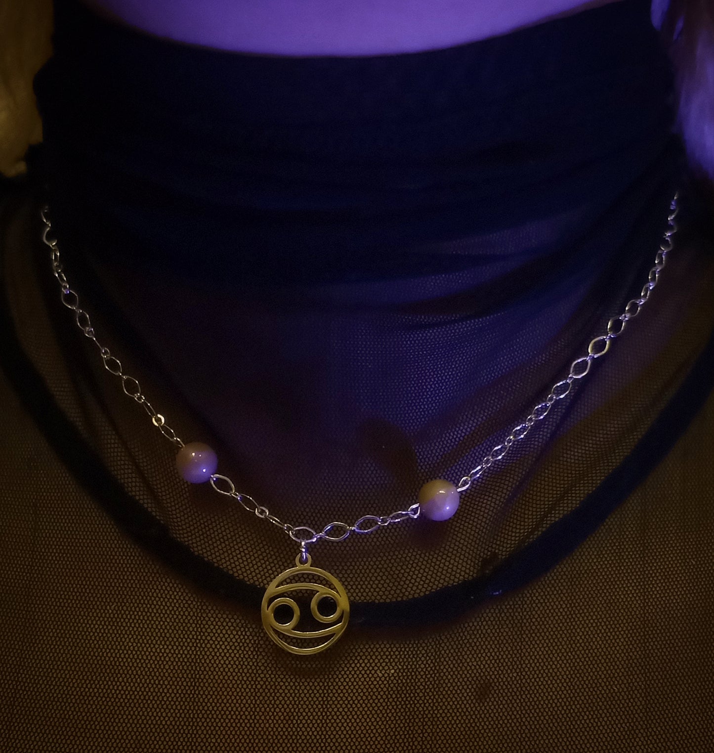 Cancer Zodiac Necklace ♋