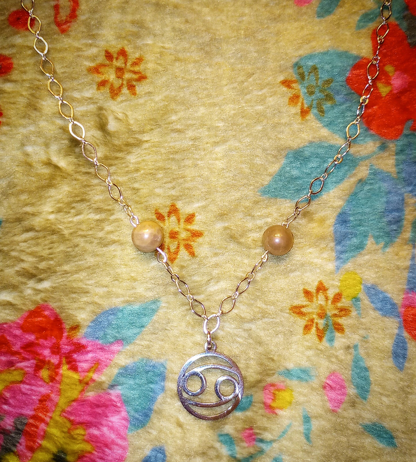 Cancer Zodiac Necklace ♋